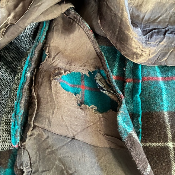 Vintage Pendleton Plaid Double-Breasted Women's Coat - Picture 8 of 9